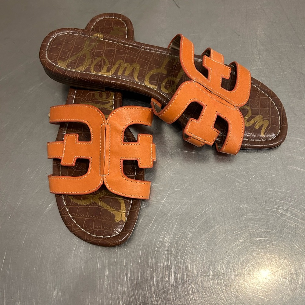 Sam Edelman Bay Cutout Slide Sandal Sz 9